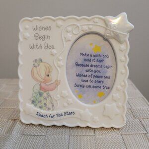 Precious Moments Picture Frame Reach For Stars Wishes Begin With You Enesco